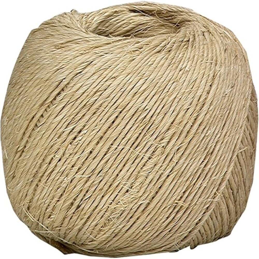 Lehigh Extra Strong Sisal Twine 525 Ft Natural Large Twine 2-Pack Garden Craft P - Picture 2 of 3